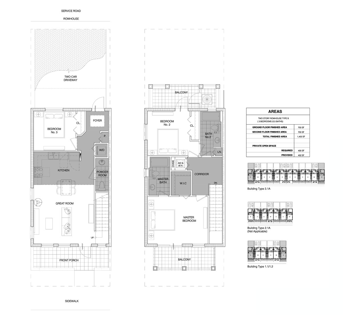 Optimum Space Floorplans - Model B